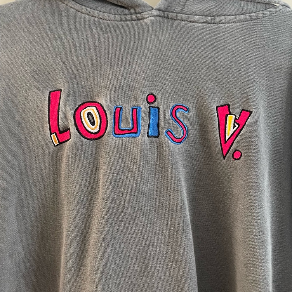 MEGA YACHT Louis V. Hoodie. Size Medium. Rare.